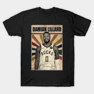Milwaukee Bucks Damian Lillard T-Shirt